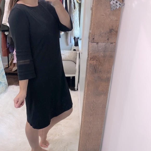 J Jill Wearever collection black dress size medium - Picture 2 of 6